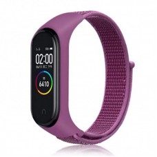 Ремешок BeCover Nylon Style для Xiaomi Mi Band 6 5 Purple (705429)