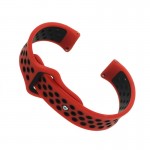 Ремешок TPU BeCover Nike Style для LG Watch Sport W280A Red/Black (705718)