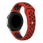 Ремешок TPU BeCover Nike Style для LG Watch Sport W280A Red/Black (705718)