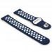 Ремешок TPU BeCover Nike Style для Nokia Withings Steel HR Blue/White (705770)