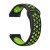 Ремешок TPU BeCover Nike Style для Samsung Xiaomi Huawei Garmin Fitbit 22mm Black/Green (705775)