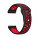 Ремешок TPU BeCover Nike Style для Nokia Withings Steel HR Black/Red (705776)