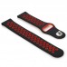 Ремешок BeCover Nike Style для Xiaomi iMi KW66 Mi Watch Color Haylou LS01 LS02 Haylou Smart Watch Solar LS05 Black/Red (705803)