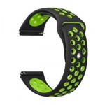 Ремешок TPU BeCover Nike Style для Amazfit Stratos 1 2 2S 3 GTR 2 GTR 47mm GTR Lite 47mm Nexo Pace Black/Green (705811)