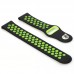 Ремешок TPU BeCover Nike Style для Amazfit Stratos 1 2 2S 3 GTR 2 GTR 47mm GTR Lite 47mm Nexo Pace Black/Green (705811)