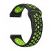 Ремешок TPU BeCover Nike Style для Amazfit Stratos 1 2 2S 3 GTR 2 GTR 47mm GTR Lite 47mm Nexo Pace Black/Green (705811)