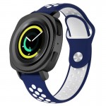 Ремешок TPU BeCover Nike Style для Amazfit Stratos 1 2 2S 3 GTR 2 GTR 47mm GTR Lite 47mm Nexo Pace Blue/White (705815)
