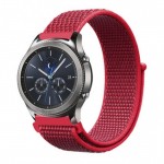 Ремешок BeCover Nylon Style для Samsung Watch 46mm 3 45mm Gear S3 Classic Frontier Red (705871)