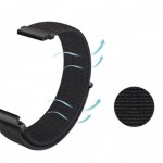 Ремешок BeCover Nylon Style для Samsung Xiaomi Huawei Garmin Fitbit 22mm Yellow (705894)