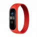 Ремешок Nylon BeCover Elastic Style для Xiaomi Mi Band 5 6 Size S Red (706144)
