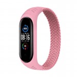 Ремешок Nylon BeCover Elastic Style для Xiaomi Mi Band 5 6 Size M Pink (706152)