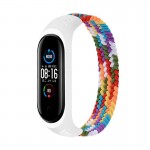 Ремешок Nylon BeCover Elastic Style для Xiaomi Mi Band 5 6 Size M Rainbow (706154)