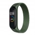 Ремешок Nylon BeCover Elastic Style для Xiaomi Mi Band 5 6 Size L Khaki (706161)
