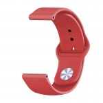 Ремешок TPU BeCover для Samsung Watch 42mm Active Active 2 40 44mm 3 41mm Gear S2 Classic Sport Red (706168)