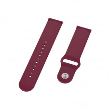 Ремешок TPU BeCover для Samsung Watch 42mm Active Active 2 40 44mm 3 41mm Gear S2 Classic Sport Dark Red (706169)