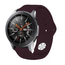 Ремешок TPU BeCover для Samsung Watch 42mm Active Active 2 40 44mm 3 41mm Gear S2 Classic Sport Purple/Wine (706178)