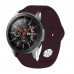 Ремешок TPU BeCover для Samsung Watch 42mm Active Active 2 40 44mm 3 41mm Gear S2 Classic Sport Purple/Wine (706178)