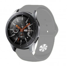 Ремешок TPU BeCover для Samsung Watch 42mm Active Active 2 40 44mm 3 41mm Gear S2 Classic Sport Gray (706180)