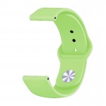 Ремешок TPU BeCover для Samsung Watch 42mm Active Active 2 40 44mm 3 41mm Gear S2 Classic Sport Lime (706183)