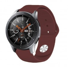 Ремешок TPU BeCover для Samsung Watch 46mm 3 45mm Gear S3 Classic S3 Frontier Dark/Red (706309)