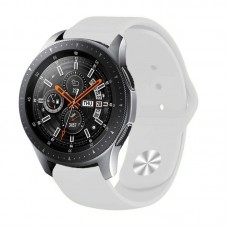 Ремешок TPU BeCover для Samsung Watch 46mm 3 45mm Gear S3 Classic S3 Frontier White (706317)