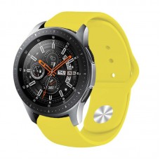 Ремешок TPU BeCover для Samsung Watch 46mm 3 45mm Gear S3 Classic S3 Frontier Yellow (706321)