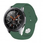 Ремешок TPU BeCover для Samsung Watch 46mm 3 45mm Gear S3 Classic S3 Frontier Pine/Green (706322)