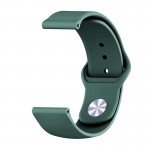 Ремешок TPU BeCover для Samsung Watch 46mm 3 45mm Gear S3 Classic S3 Frontier Dark/Green (706326)