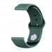 Ремешок TPU BeCover для Samsung Watch 46mm 3 45mm Gear S3 Classic S3 Frontier Dark/Green (706326)