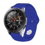 Ремешок TPU BeCover для Xiaomi iMi KW66 Mi Watch Color Haylou LS01 LS02 Dark/Blue (706354)