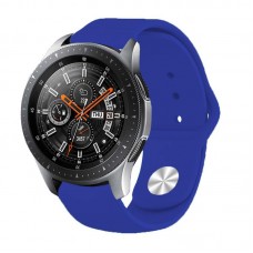 Ремешок TPU BeCover для Xiaomi iMi KW66 Mi Watch Color Haylou LS01 LS02 Dark/Blue (706354)
