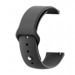 Ремешок TPU BeCover для Xiaomi iMi KW66 Mi Watch Color Haylou LS01 LS02 Black (706356)