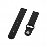 Ремешок TPU BeCover для Xiaomi iMi KW66 Mi Watch Color Haylou LS01 LS02 Black (706356)