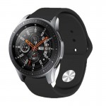 Ремешок TPU BeCover для Xiaomi iMi KW66 Mi Watch Color Haylou LS01 LS02 Black (706356)