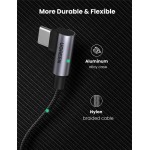 Кабель Type-C-Type-C Ugreen US335 90° 100W 2m Gray (70698)