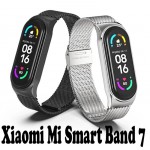 Ремешок BeCover Metal для Xiaomi Mi Band 7 Black (707493)