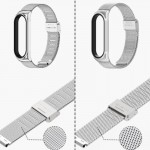 Ремешок BeCover Metal для Xiaomi Mi Band 7 Rose/Gold (707496)