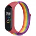 Ремешок Nylon Style BeCover для Xiaomi Mi Band 7 Red Rainbow (707669)