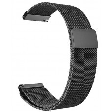 Браслет Metal Milanese Style BeCover для Samsung 20mm Watch 5 4 40 44mm 42mm Active 2 40 44mm 3 41mm Gear S2 Classic Sport Gray (707673)