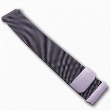 Браслет Metal Milanese Style BeCover для Samsung 20mm Watch 5 4 40 44mm 42mm Active 2 40 44mm 3 41mm Gear S2 Classic Sport Gray (707673)