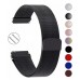Браслет Metal Milanese Style BeCover для Samsung 20mm Watch 5 4 40 44mm 42mm Active 2 40 44mm 3 41mm Gear S2 Classic Sport Gray (707673)