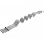 Браслет Metal Milanese Style BeCover для Samsung 20mm Watch 5 4 40 44mm 42mm Active 2 40 44mm 3 41mm Gear S2 Classic Sport Silver (707675)