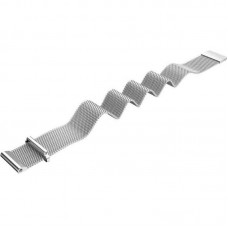 Браслет Metal Milanese Style BeCover для Samsung 20mm Watch 5 4 40 44mm 42mm Active 2 40 44mm 3 41mm Gear S2 Classic Sport Silver (707675)