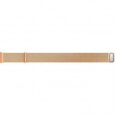 Браслет Metal Milanese Style BeCover для Samsung 20mm Watch 5 4 40 44mm 42mm Active 2 40 44mm 3 41mm Gear S2 Classic Sport Rose/Gold (707676)