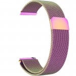 Браслет Metal Milanese Style BeCover для Xiaomi Amazfit Bip 20mm Lite Bip S Lite GTR 42mm GTS TicWatch S2 E GTS 3 GTS 2 mini Rainbow (707686)