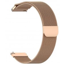 Браслет Metal Milanese Style BeCover для Samsung Watch 4 Classic 42 22mm 46mm 46mm 3 45mm Gear S3 Classic S3 Frontier Brown (707784)