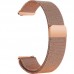 Браслет Metal Milanese Style BeCover для Samsung Watch 4 Classic 42 22mm 46mm 46mm 3 45mm Gear S3 Classic S3 Frontier Rose/Gold (707788)