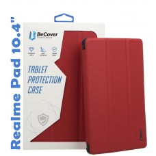 Чехол книжка BeCover Smart для Realme Pad 10.4 Red/Wine (708269)