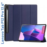 Чехол книжка BeCover Smart для Lenovo Tab P12 Pro TB-Q706F Deep/Blue (708321)
