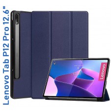 Чехол книжка BeCover Smart для Lenovo Tab P12 Pro TB-Q706F Deep/Blue (708321)
